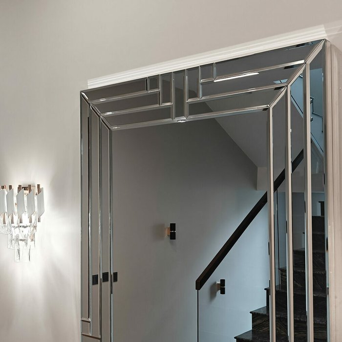 Настенное зеркало Lunaria 80x180 с фацетом - лучшие Настенные зеркала в INMYROOM