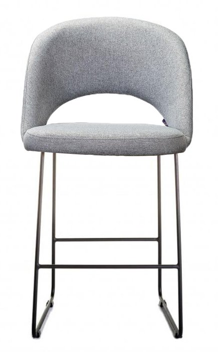 Барный стул Lars светло-серого цвета - лучшие Барные стулья в INMYROOM