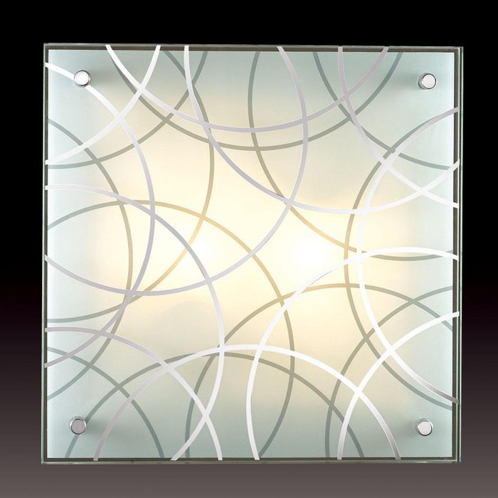 Настенно-потолочный светильник Omaka квадратной формы - лучшие Потолочные светильники в INMYROOM