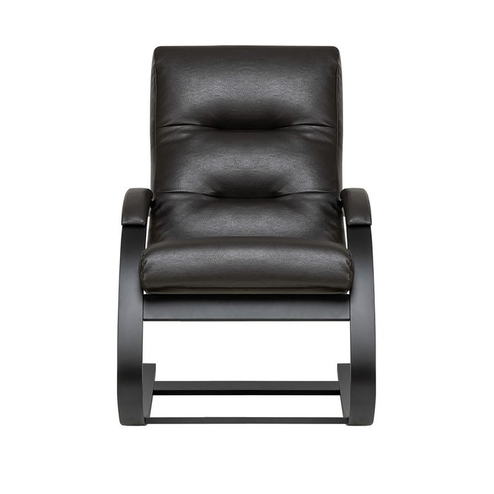 Кресло-качалка Милано черного цвета - купить Интерьерные кресла по цене 18530.0