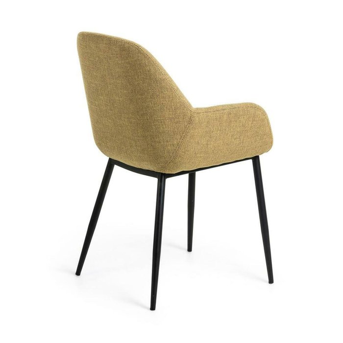 Стул Koon горчичного цвета - лучшие Обеденные стулья в INMYROOM