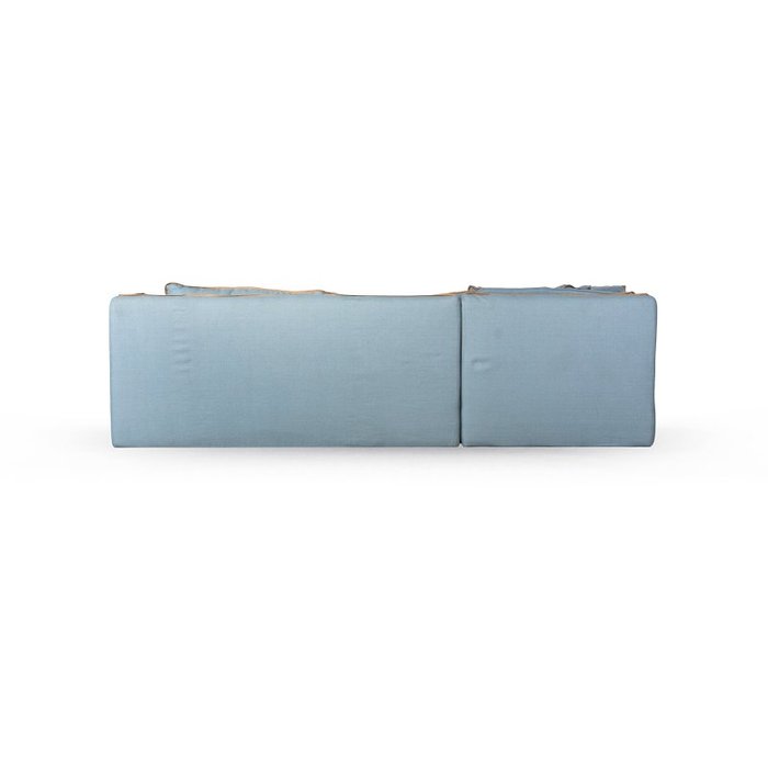 Модульный диван Gross голубого цвета - лучшие Угловые диваны в INMYROOM