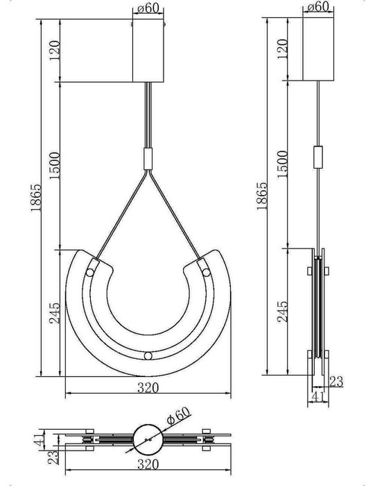 Подвесной светильник Maytoni P091PL-L18G3K - купить Подвесные светильники по цене 16790.0