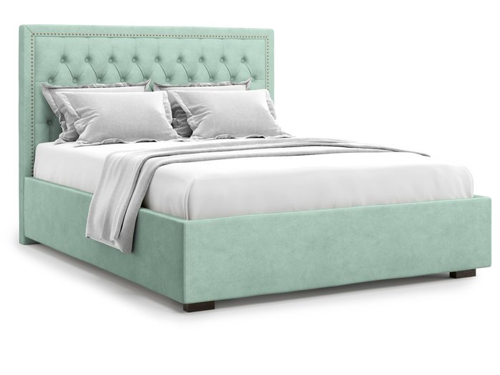 Кровать Orto без подъемного механизма 160х200 ментолового цвета - купить Кровати для спальни по цене 38000.0