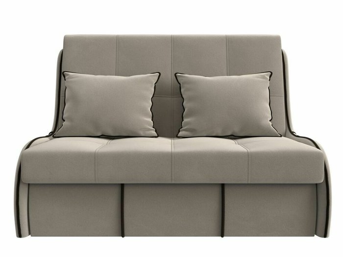Прямой диван-кровать Риттэр бежевого цвета - купить Прямые диваны по цене 34999.0