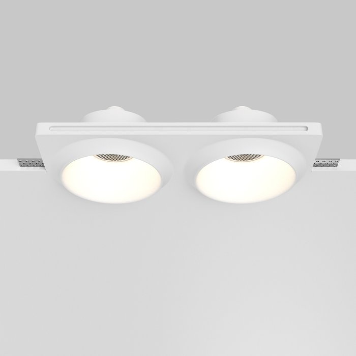Встраиваемый светильник Technical DL124-GU10-02-TRS-W Gyps Modern Downlight - купить Встраиваемые споты по цене 2790.0 Встраиваемый светильник Technical DL124-GU10-02-TRS-W Gyps Modern Downlight - купить Встраиваемые споты по цене 2790.0