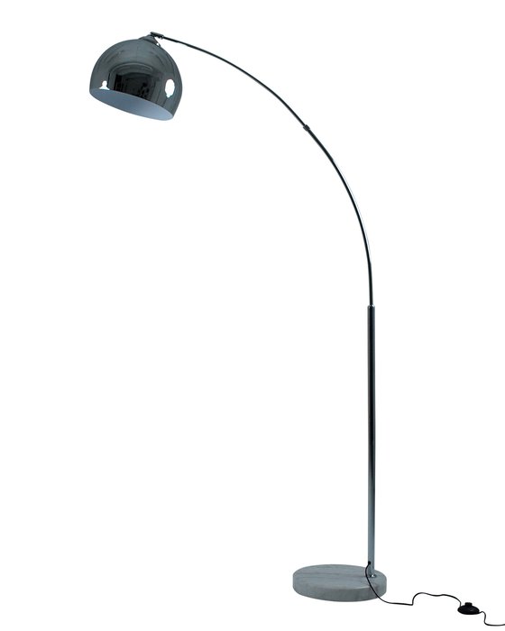 Торшер Arco V10994-F серо-белого цвета