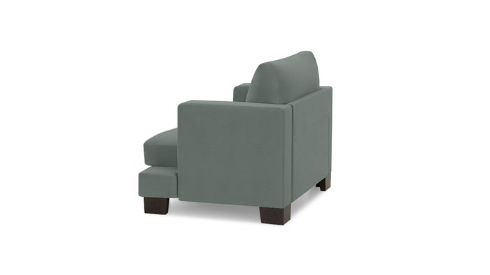 Кресло Дрезден серо-зеленого цвета - лучшие Интерьерные кресла в INMYROOM