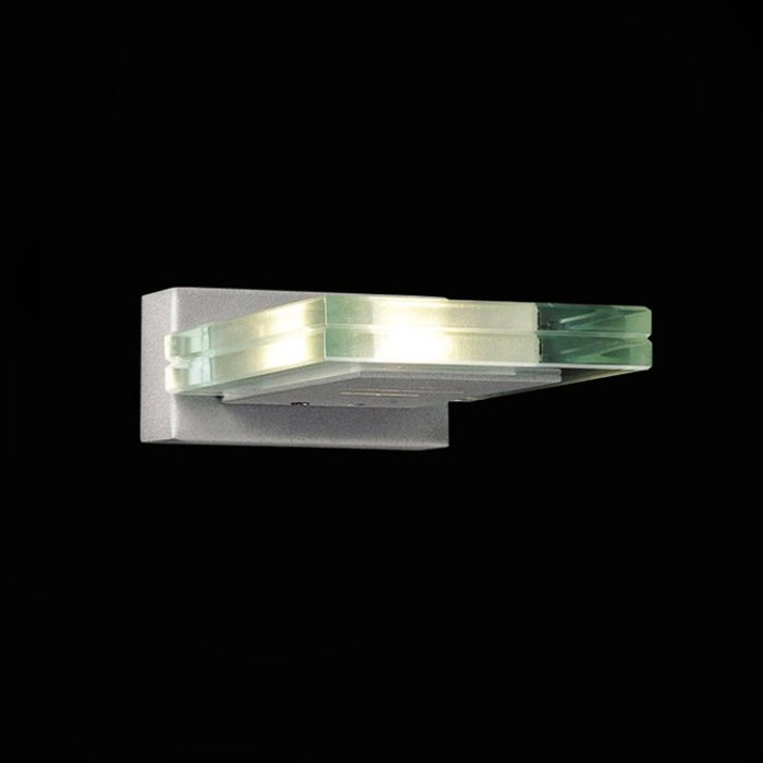 Настенный светильник Illuminati TAFLA с плафоном из прозрачного стекла - купить Бра и настенные светильники по цене 5390.0