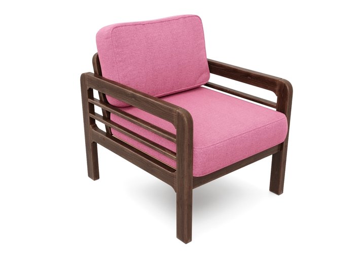 Кресло Бергер розового цвета - лучшие Интерьерные кресла в INMYROOM