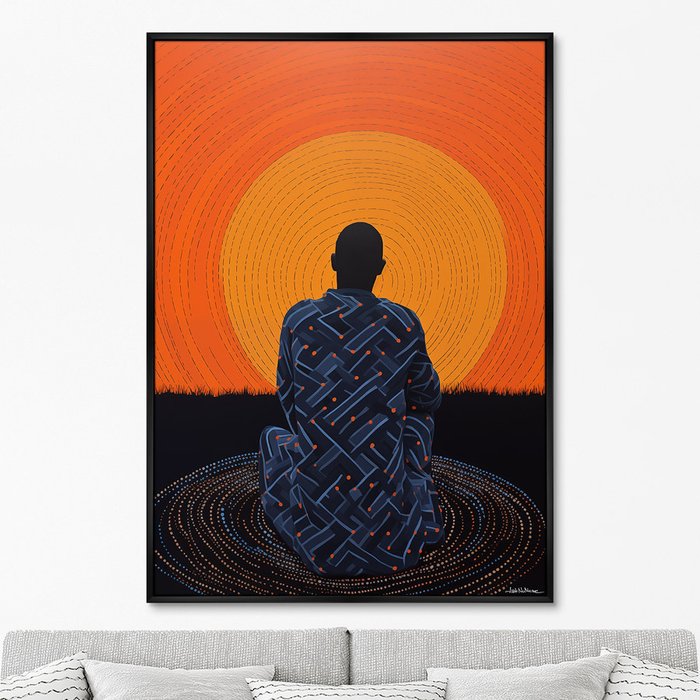 Репродукция картины Waiting for the Sun, 2024г. - купить Картины по цене 24999.0