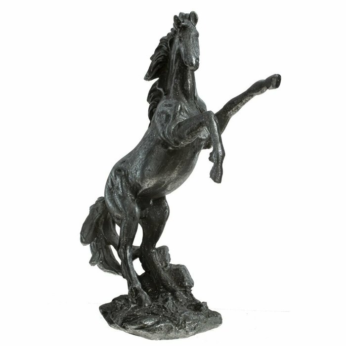 Фигурка декоративная Лошадь серого цвета - купить Фигуры и статуэтки по цене 2175.0