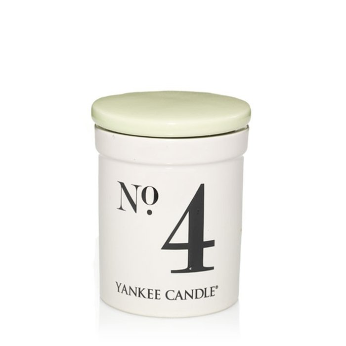 Ароматическая свеча в керамике Yankee Candle №4 Coconut and Lime / Кокос и лайм