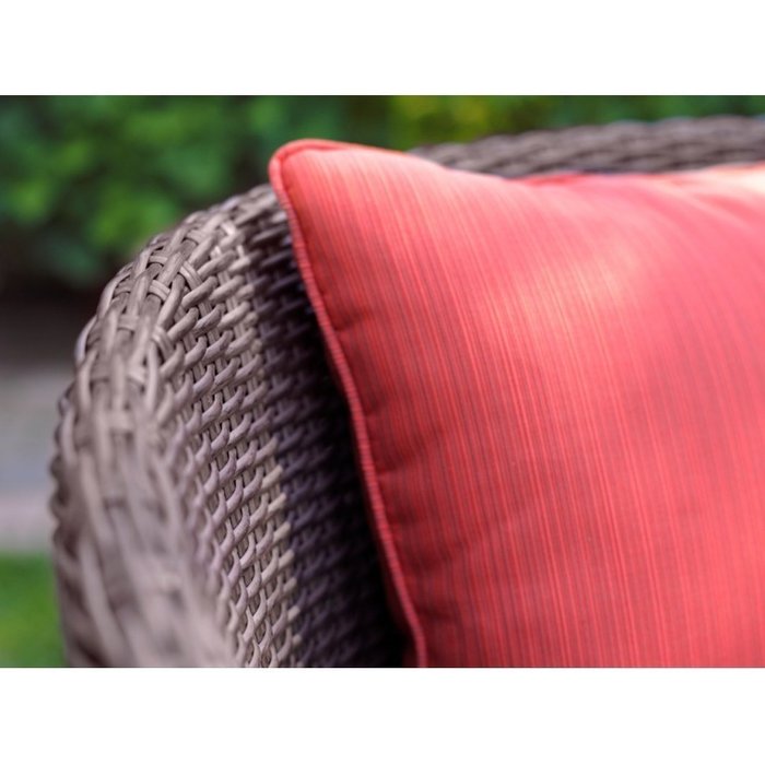 Кресло Тюльпан с красными подушками - купить Садовые кресла по цене 51900.0