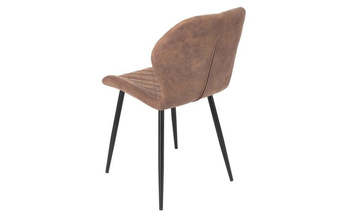 Обеденный стул Lara коричневого цвета - лучшие Обеденные стулья в INMYROOM