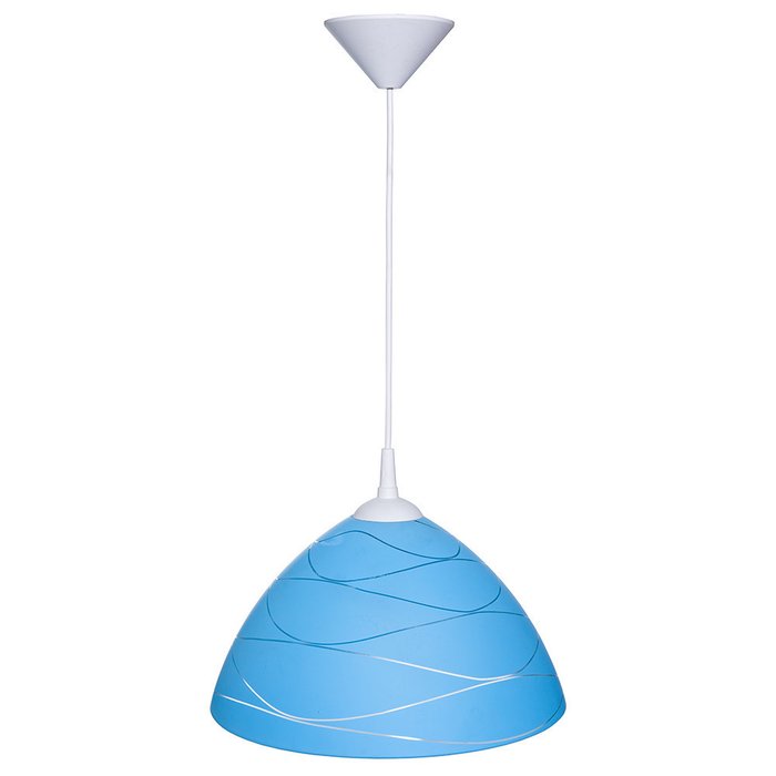 Подвесной светильник Filament голубого цвета