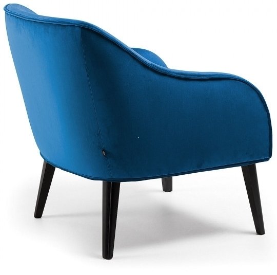 Кресло Lobby темно-синего цвета - лучшие Интерьерные кресла в INMYROOM