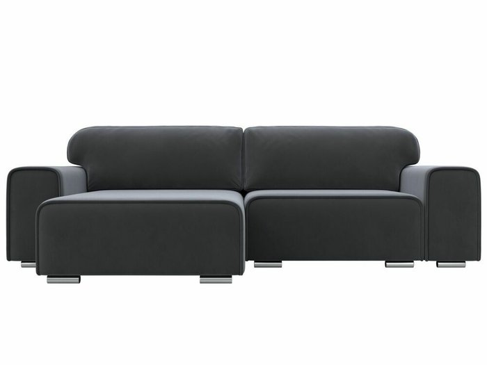 Угловой диван-кровать Лига 029 серого цвета левый угол - купить Угловые диваны по цене 66999.0