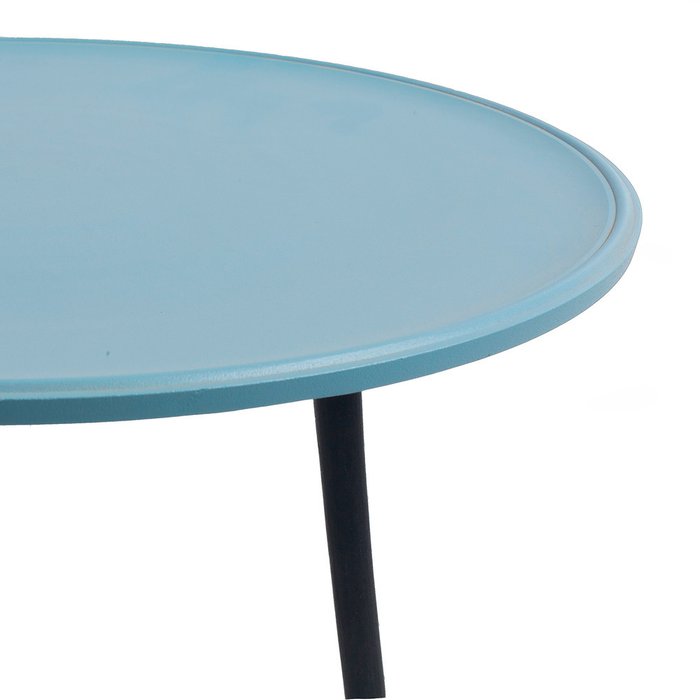 Кофейный столик Scant с голубой столешницей - купить Журнальные столики по цене 14990.0