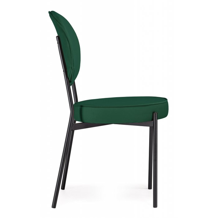 Обеденный стул Ройс зеленого цвета - купить Обеденные стулья по цене 5190.0