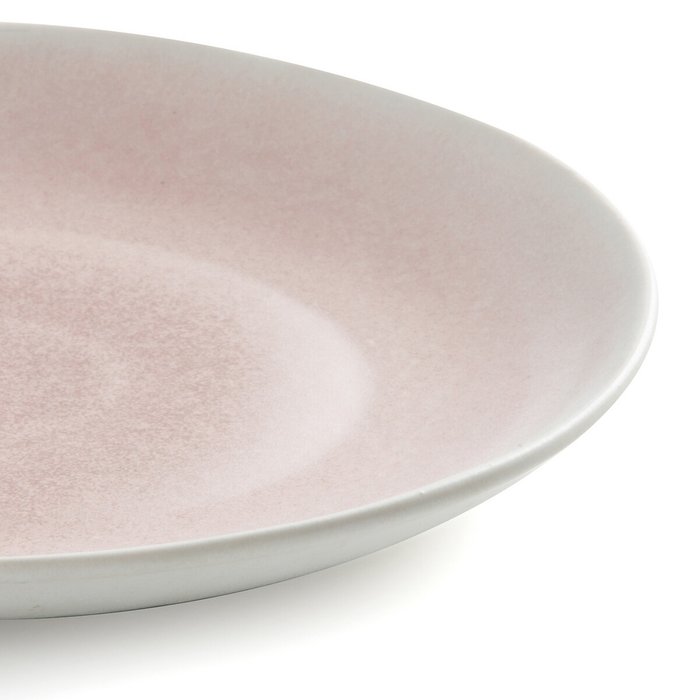 Комплект из четырех десертных тарелок Lagos розового цвета - лучшие Тарелки в INMYROOM