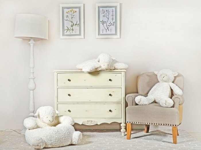 Детская подушка "Белый медведь" - купить Декоративные подушки по цене 9000.0