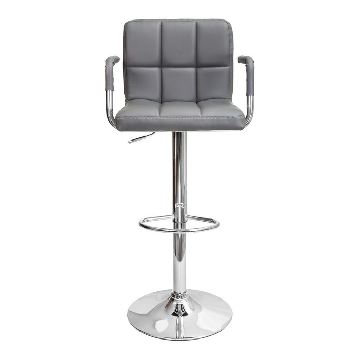 Стул барный Oregon серого цвета - купить Барные стулья по цене 13160.0