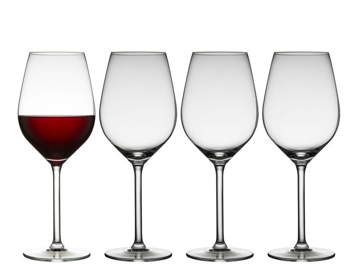 Набор из 4 бокалов для красного вина Juvel 500 мл