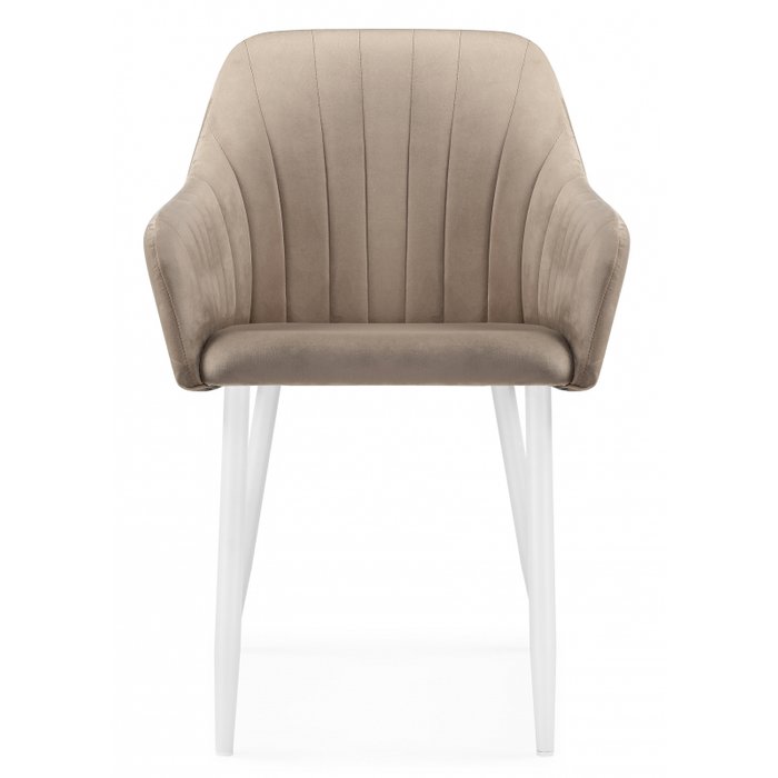Обеденный стул Слэм бежевого цвета - купить Обеденные стулья по цене 5790.0