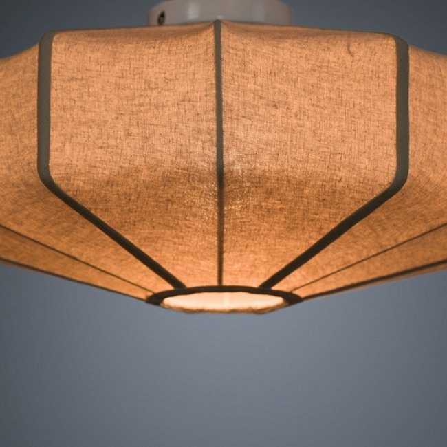 Потолочный светильник  с тканевым абажуром - лучшие Потолочные светильники в INMYROOM