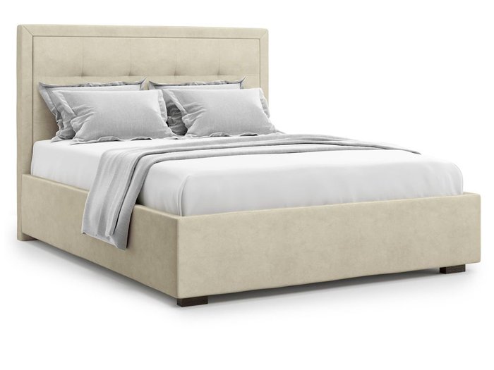 Кровать Komo 140х200 бежевого цвета - купить Кровати для спальни по цене 34000.0