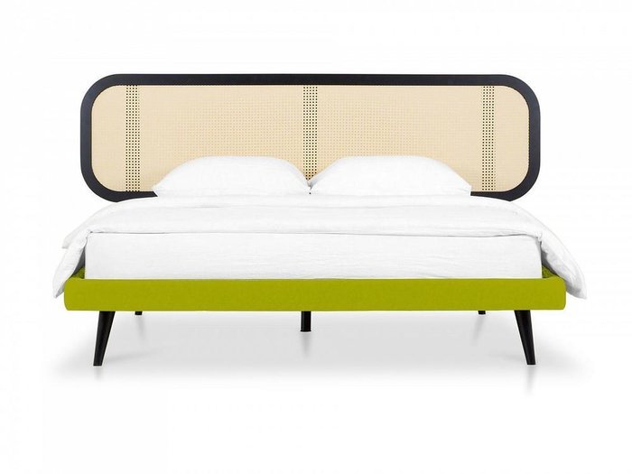 Кровать Male 160х200 зелено-бежевого цвета - купить Кровати для спальни по цене 109700.0