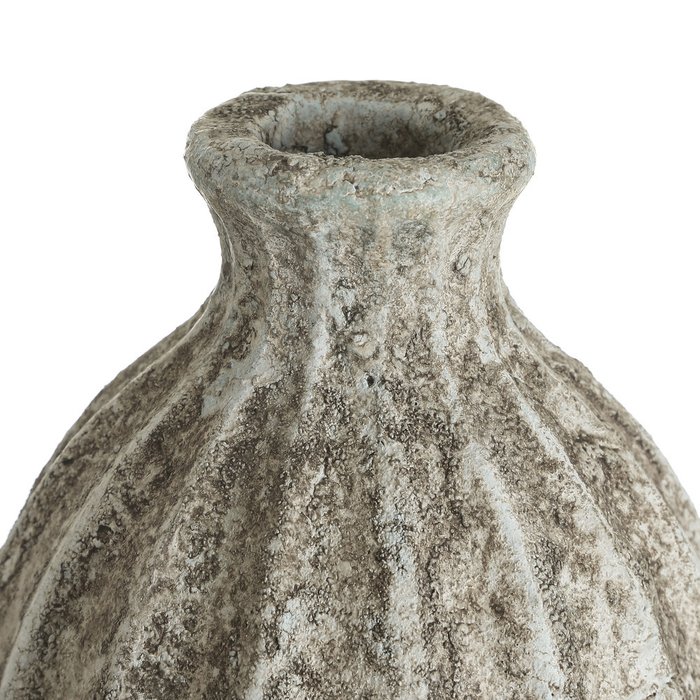Керамическая ваза серого цвета - купить Вазы  по цене 5940.0