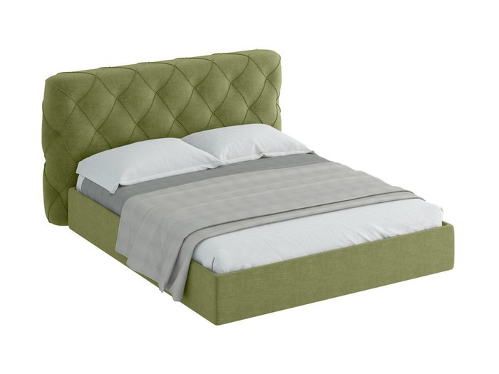 Кровать Ember зеленого цвета 180х200