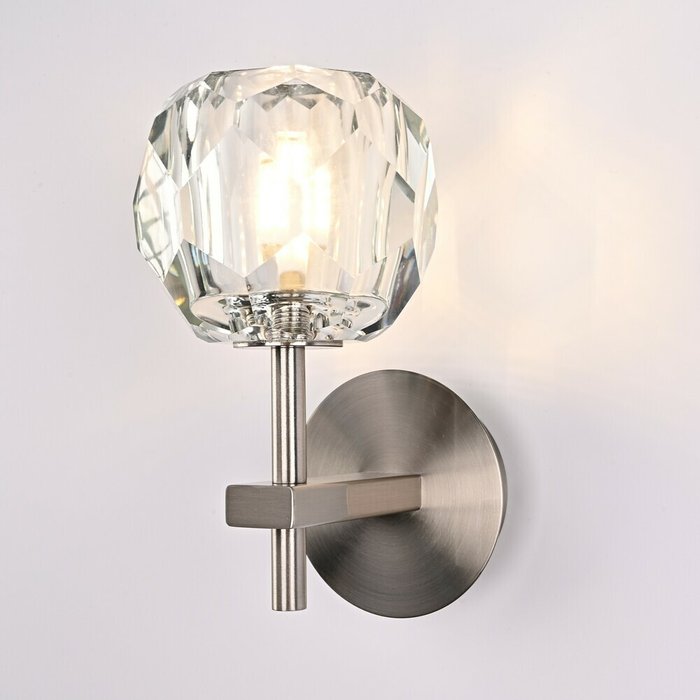Бра RH Boule de Cristal Single Sconce Никель