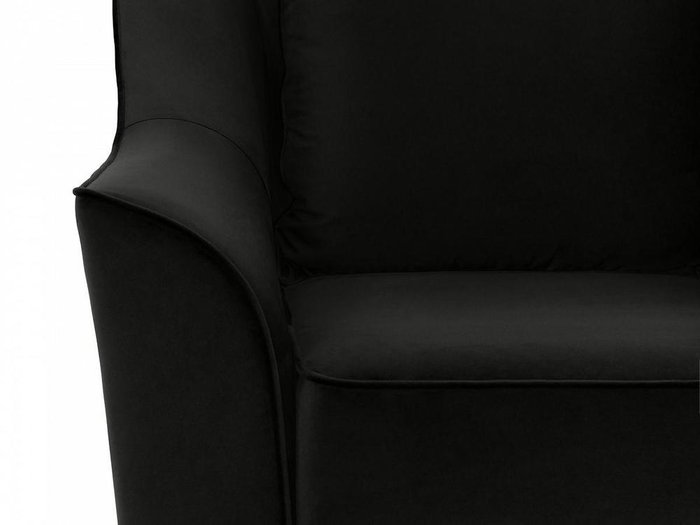 Кресло Vermont черного цвета - лучшие Интерьерные кресла в INMYROOM