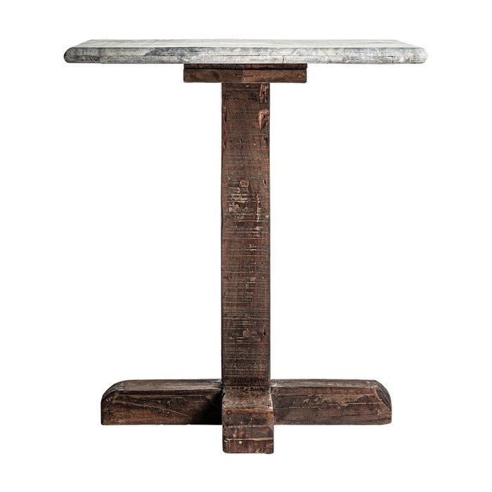 Обеденный стол Jhaba 70x70 серого цвета - купить Обеденные столы по цене 118990.0