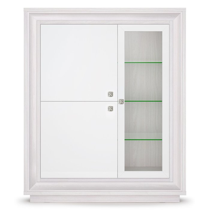 Шкаф-витрина Прато с тремя дверцами - купить Шкафы витринные по цене 33164.0
