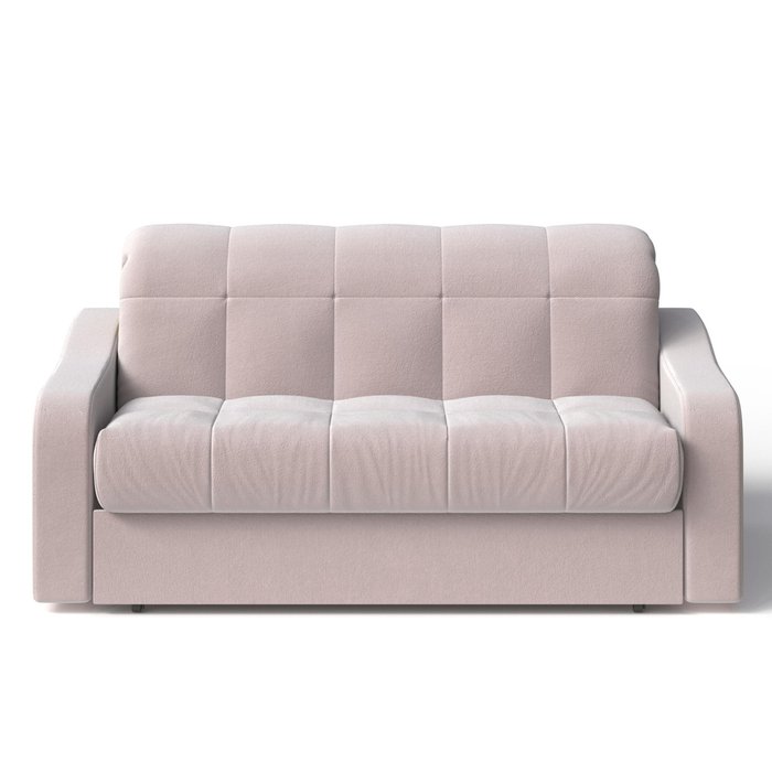 Диван-кровать Муррен 140 розового цвета - купить Прямые диваны по цене 42990.0