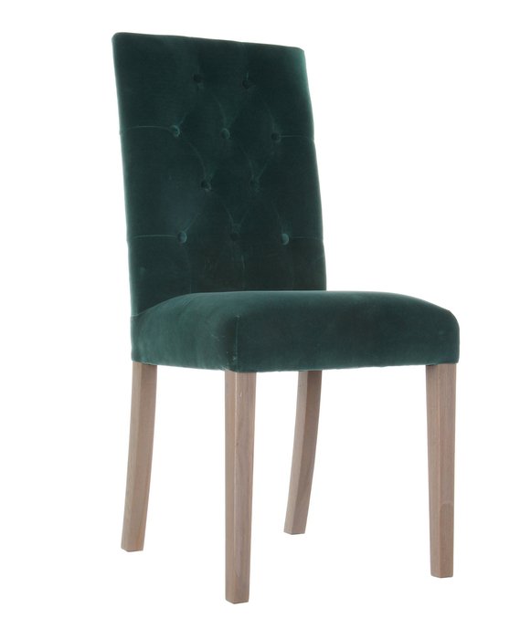 Стул зеленый Альбан зеленого цвета - лучшие Обеденные стулья в INMYROOM