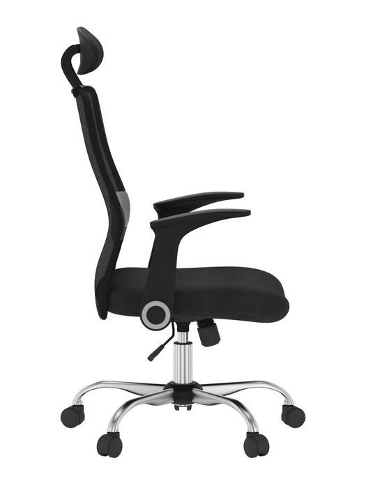 Офисное кресло Asap Black черного цвета - лучшие Офисные кресла в INMYROOM