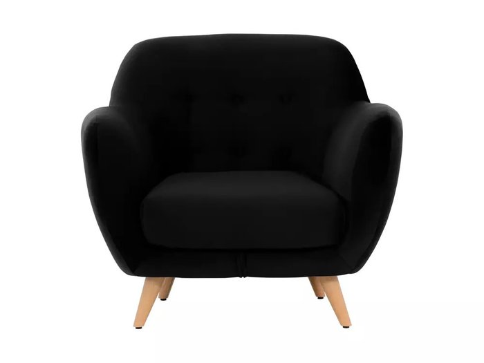 Кресло Loa черного цвета - купить Интерьерные кресла по цене 36900.0