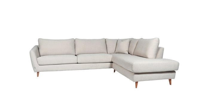Угловой диван Faro белого цвета