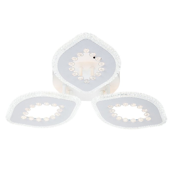 Потолочный светильник Dew 10271/3LED (акрил, цвет прозрачный) - лучшие Потолочные светильники в INMYROOM Потолочный светильник Dew 10271/3LED (акрил, цвет прозрачный) - лучшие Потолочные светильники в INMYROOM