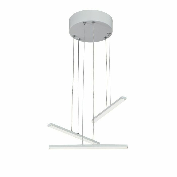 Подвесной светильник V3046-0/3S (металл, цвет белый) - лучшие Подвесные светильники в INMYROOM