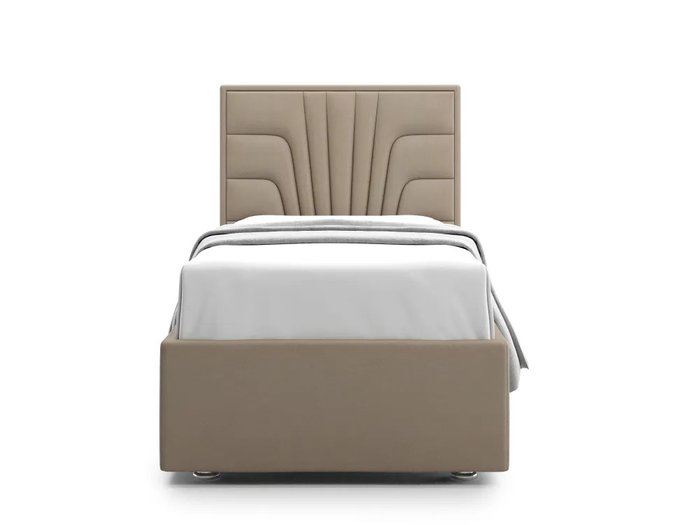 Кровать Premium Milana 90х200 коричневого цвета с подъемным механизмом - купить Кровати для спальни по цене 64500.0