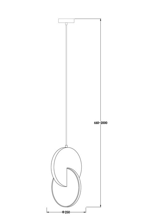 Подвесной светильник Freya FR6002PL-L15CH - купить Подвесные светильники по цене 13990.0