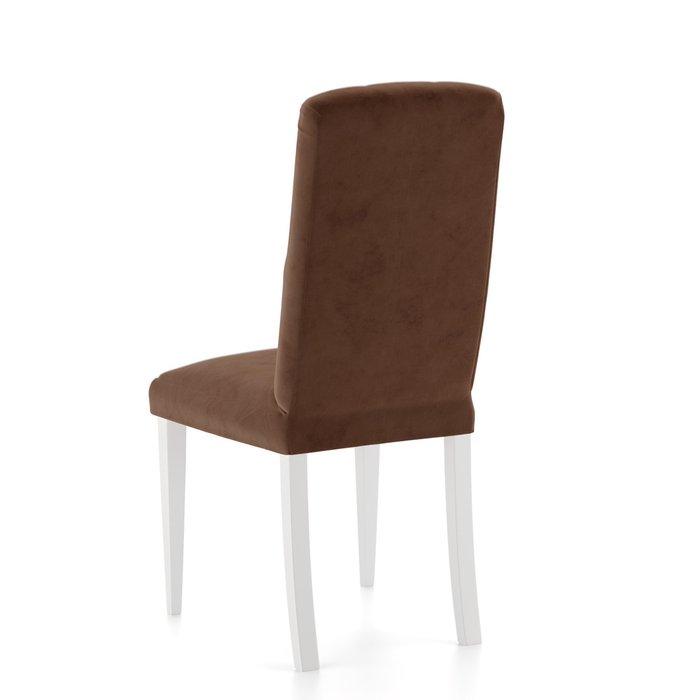 Обеденный стул Леон коричневого цвета - купить Обеденные стулья по цене 8290.0