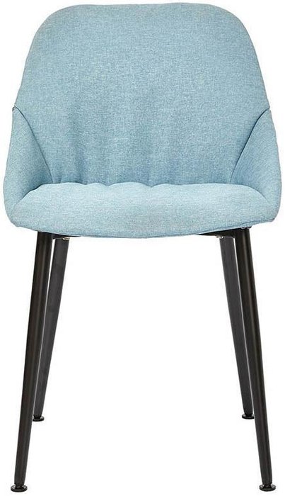 Стул Leya Blue голубого цвета - лучшие Обеденные стулья в INMYROOM