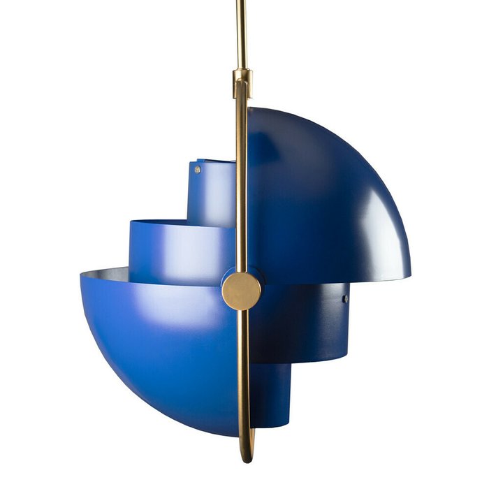 Подвесной светильник Multi-lite синего цвета - лучшие Подвесные светильники в INMYROOM